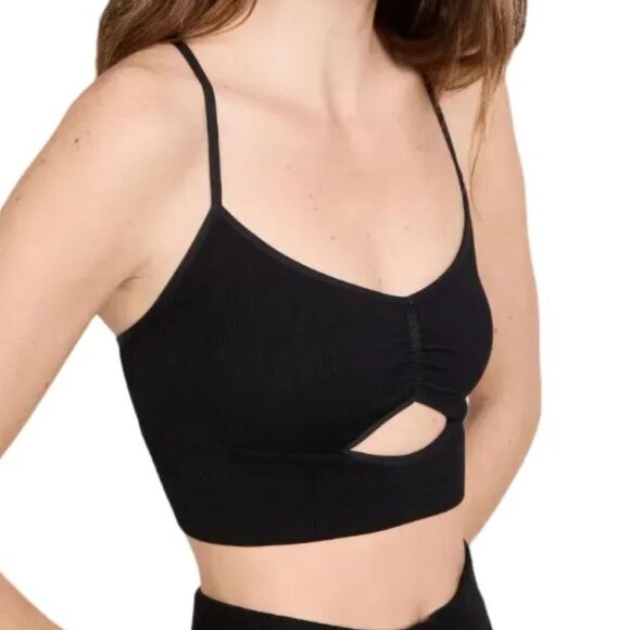 FP Movement by Free People Ribbed Cutout Sports Bra | Size XL - Picture 2 of 7